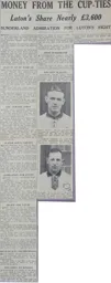 Match Report: Sunderland vs Luton Town FC (3rd Feb 1937)