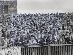 The Kenilworth Road end poses for the camera