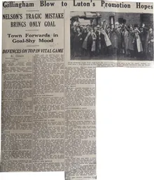 Match Report: Gillingham vs Luton Town FC (17th Apr 1937)