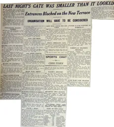 Match Report: Luton Town FC vs Aston Villa (1st Sep 1937)