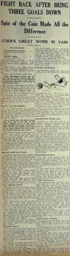 Match Report: Manchester United vs Luton Town FC (15th Jan 1938)