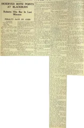 Match Report: Blackburn Rovers vs Luton Town FC (19th Mar 1938)