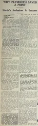 Match Report: Luton Town FC vs Plymouth Argyle (9th Apr 1938)
