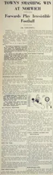 Match Report: Norwich City vs Luton Town FC (30th Apr 1938)