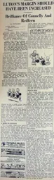 Match Report: Luton Town FC vs Bury (25th Mar 1939)