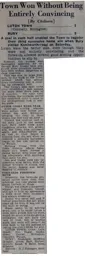 Match Report: Luton Town FC vs Bury (14th Sep 1946)