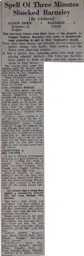 Match Report: Luton Town FC vs Barnsley (2nd Nov 1946)