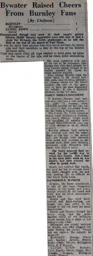 Match Report: Burnley vs Luton Town FC (9th Nov 1946)