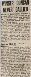Match Report: Luton Town FC vs Tottenham Hotspur (16th Nov 1946)