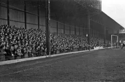 The Oak Road end before extension is about to witness all seven goals