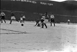 Someone has got a shot away!