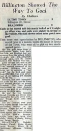 Match Report: Luton Town FC vs Bradford Park Avenue (24th May 1947)