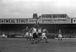 The Bury goalkeeper rises highest