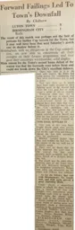 Match Report: Luton Town FC vs Birmingham City (17th Jan 1948)