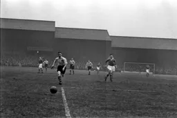 Sammy Nelson attempts to keep the ball in play