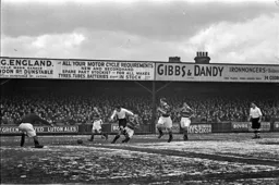 Sid Ottewell bursts through