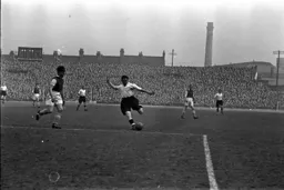 Sid Ottewell gets a cross over