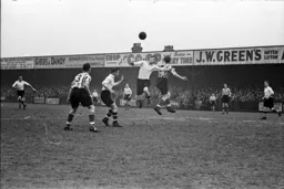 Bobby Brennan goes for a high cross