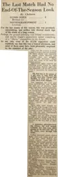 Match Report: Luton Town FC vs Nottingham Forest (1st May 1948)