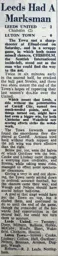 Match Report: Leeds United vs Luton Town FC (28th Aug 1948)