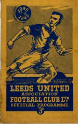Programme: Leeds United vs Luton Town FC (28th Aug 1948)