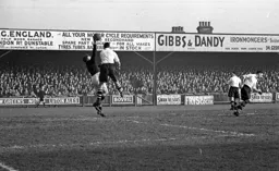 Billy Arnison challenges the goalkeeper