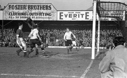 The Leicester goalkeeper safely gathers the ball