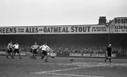 Bobby Brennan scores from the spot