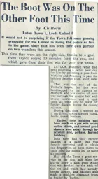 Match Report: Luton Town FC vs Leeds United (1st Oct 1949)