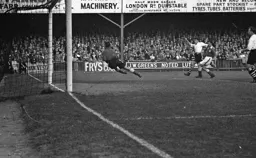 Peter Walsh tests the goalkeeper