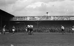 Happy Hatters after the goal