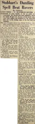 Match Report: Luton Town FC vs Blackburn Rovers (5th Nov 1949)