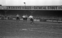 Billy Cooke nets the Luton goal from the spot