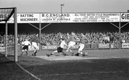 George Stobbart slides in