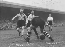 Hughes gathers the ball