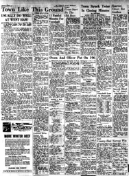 Match Report: Luton Town FC vs Brentford (19th Aug 1950)