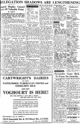 Match Report: Luton Town FC vs Notts County (3rd Mar 1951)