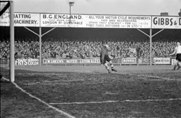 The Notts goalkeeper is beaten