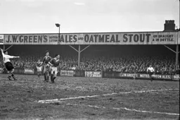 Bernard Moore hammers in a shot