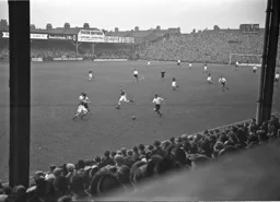 Bert Mitchell skips down the wing