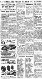 Match Report: Luton Town FC vs Sheffield Wednesday (10th Nov 1951)
