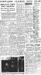 Match Report: Swansea Town vs Luton Town FC (15th Dec 1951)