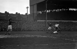 Gordon Turner blasts in the only goal