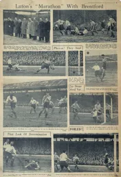 Match Report: Brentford vs Luton Town FC (6th Feb 1952)