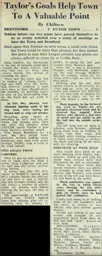 Match Report: Brentford vs Luton Town FC (1st Mar 1952)
