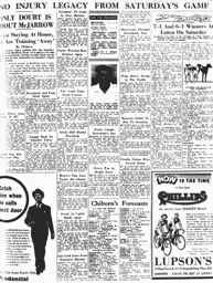 Match Report: Brentford vs Luton Town FC (1st Mar 1952)