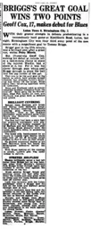 Match Report: Luton Town FC vs Birmingham City (27th Aug 1952)