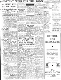 Match Report: Fulham vs Luton Town FC (6th Sep 1952)