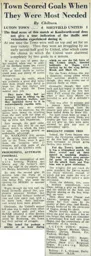 Match Report: Luton Town FC vs Sheffield United (18th Oct 1952)