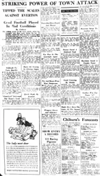 Match Report: Luton Town FC vs Everton (29th Nov 1952)